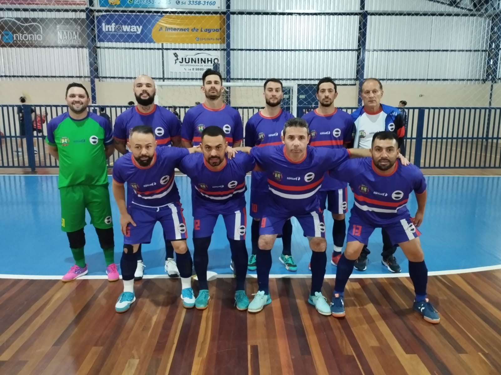 ALE Lagoa EC busca vaga na final estadual de futsal veterano em Bagé