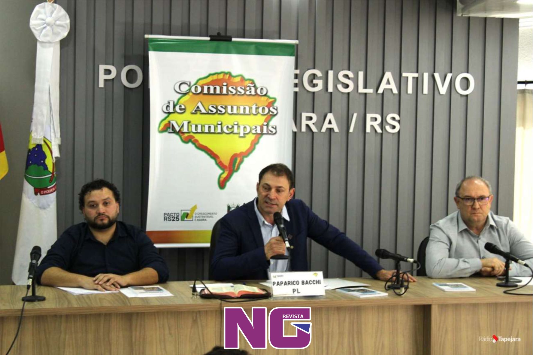 Audiência pública reforça compromisso com pavimentação da ERS-428 entre Tapejara e Água Santa