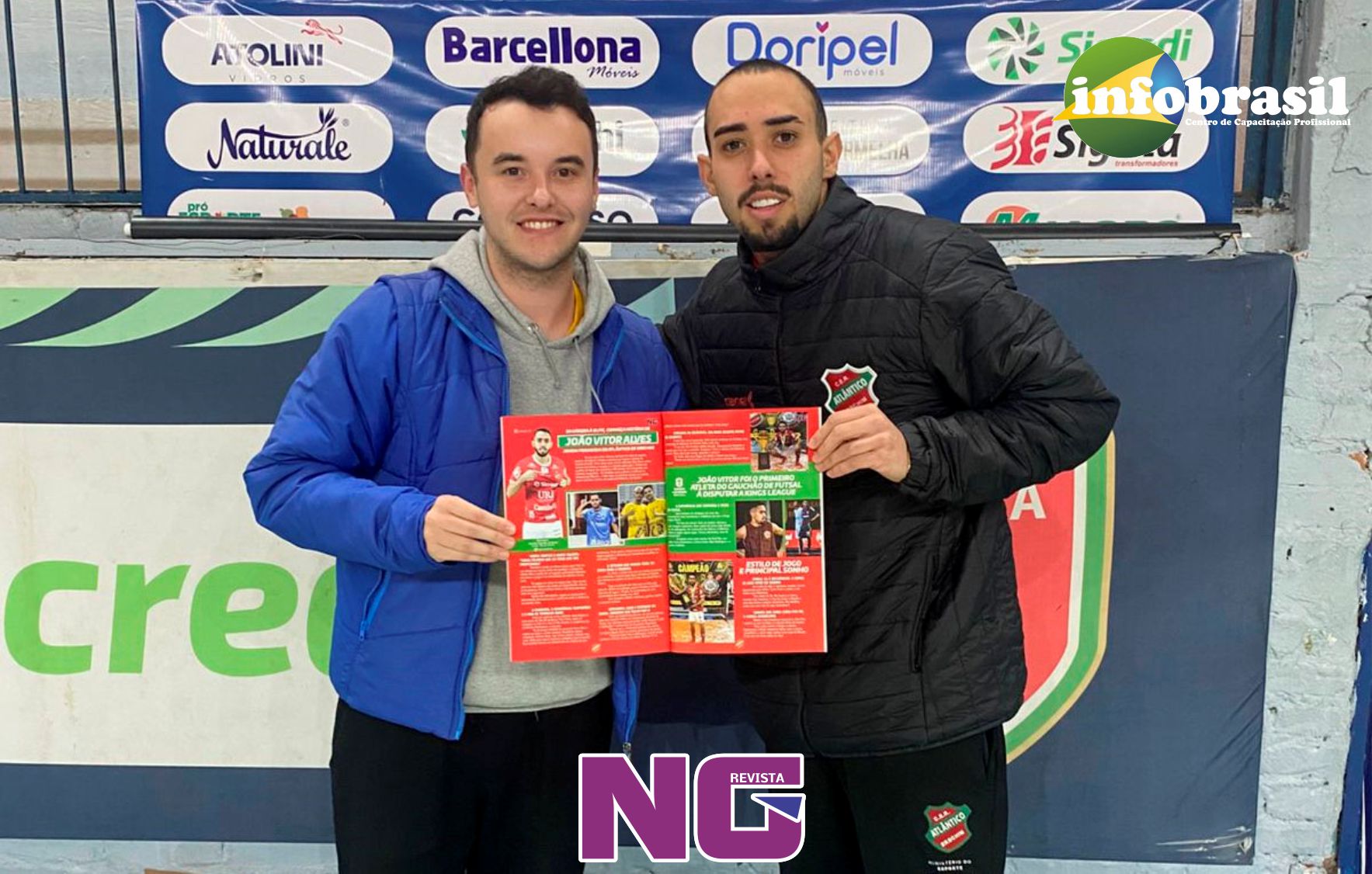 NG Revista é entregue ao atleta João Vitor Alves em Lagoa Vermelha