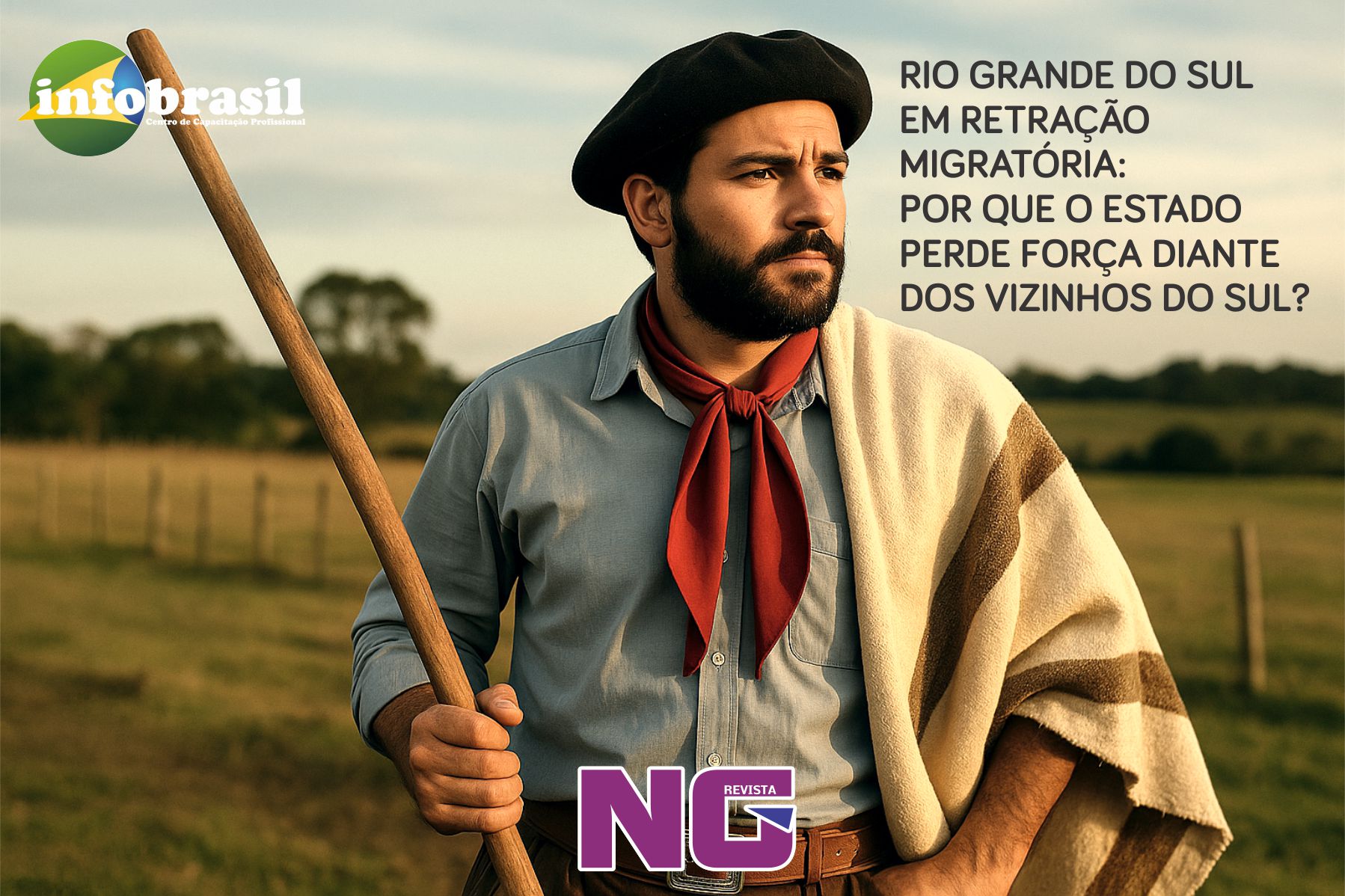 COLUNA MARCOS ROBERTO NEPOMUCENO | Rio Grande do Sul em retração migratória: por que o estado perde força diante dos vizinhos do Sul?