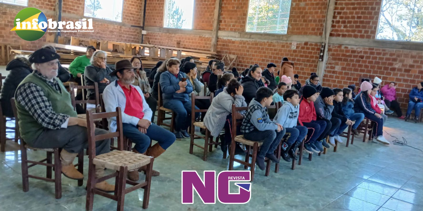 CRAS leva ação comunitária a comunidades do interior de Lagoa Vermelha