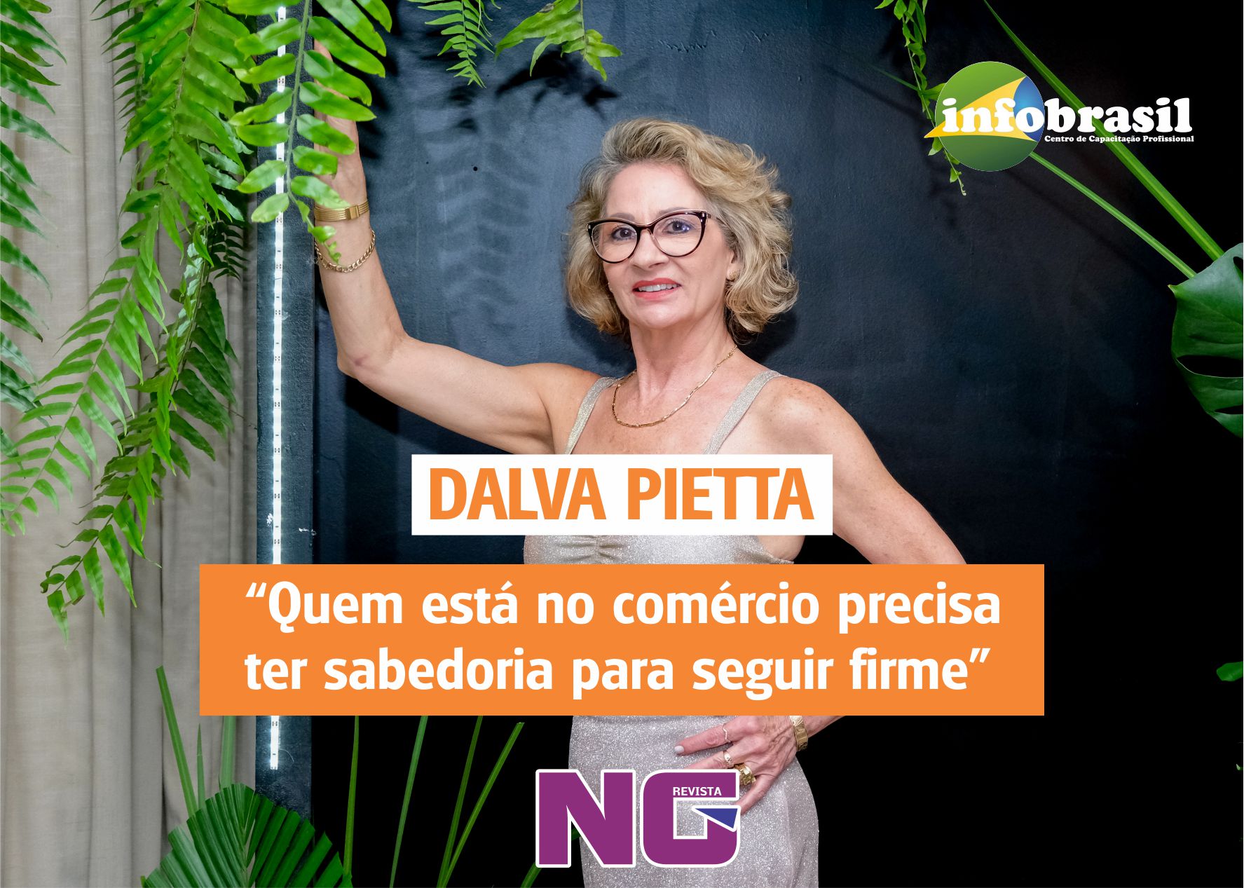 Dalva Pietta analisa o comércio de Lagoa Vermelha e reforça otimismo para o futuro