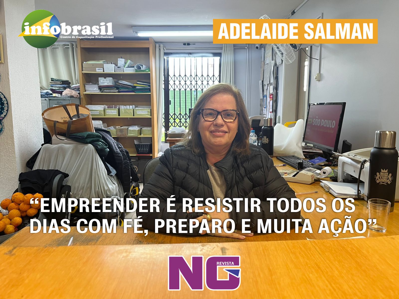 Adelaide Salman analisa o comércio local, valoriza o trabalho e deixa mensagem aos empreendedores