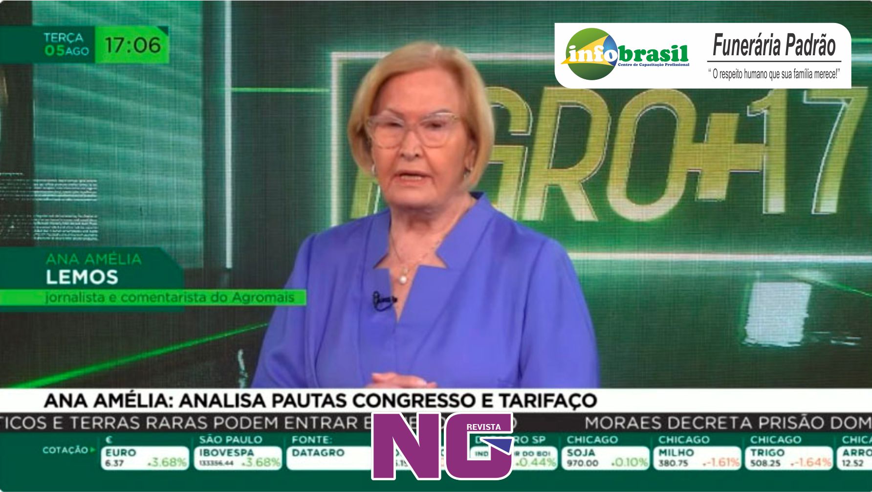 Ana Amélia Lemos critica cenário político e tarifário em entrevista ao Canal AgroMais: “O clima no Congresso nunca esteve tão agudo e crítico”